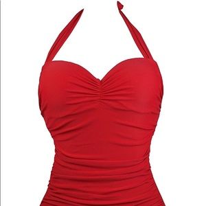 NWOT vintage pin up inspired swimsuit